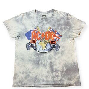 AC/DC We Salute You 1982 Reproduction T-shirt Size L